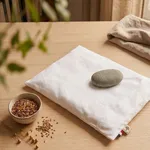 Bouillotte XL lin bio déhoussable