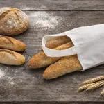 Tote baguette le tote bag pour le pain